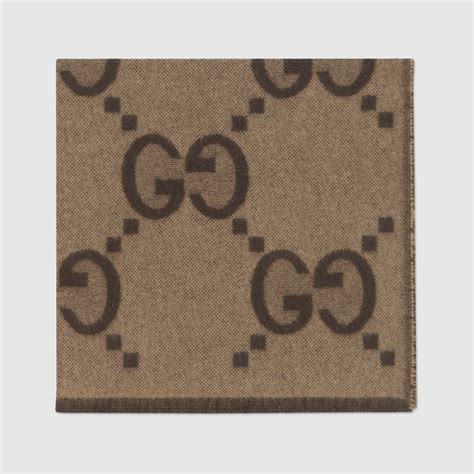 harrods gucci baby blanket|Baby GG cashmere blanket in brown .